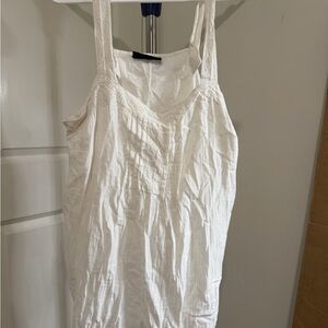 Lane Bryant Classic Square-Neck Tank With Lace Detail
